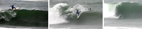 Ramon Navarro triunfando en el surf